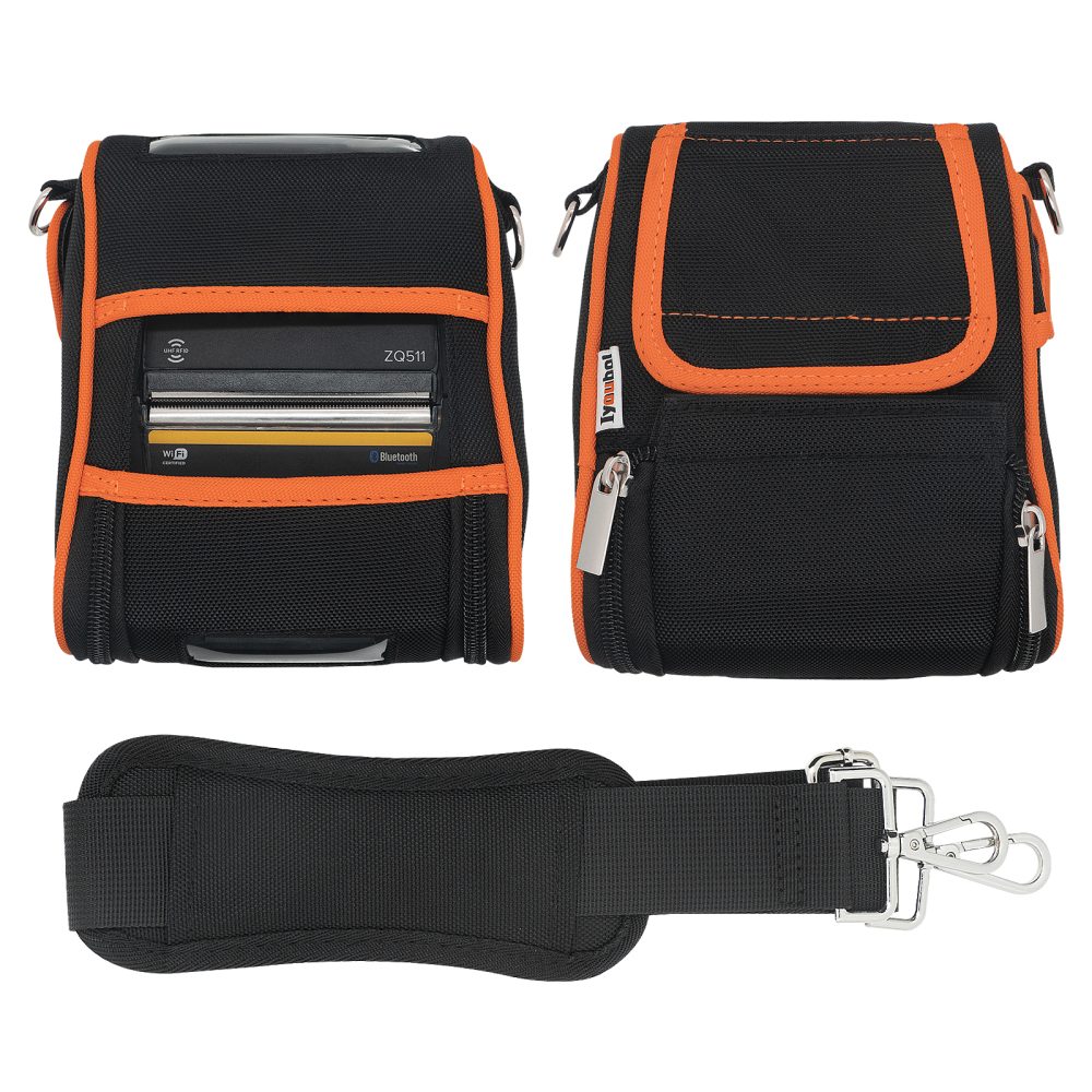 Printer Bag with Shoulder Belt Holster for Zebra ZQ510 ZQ511 Thermal Label Printers - Image 2
