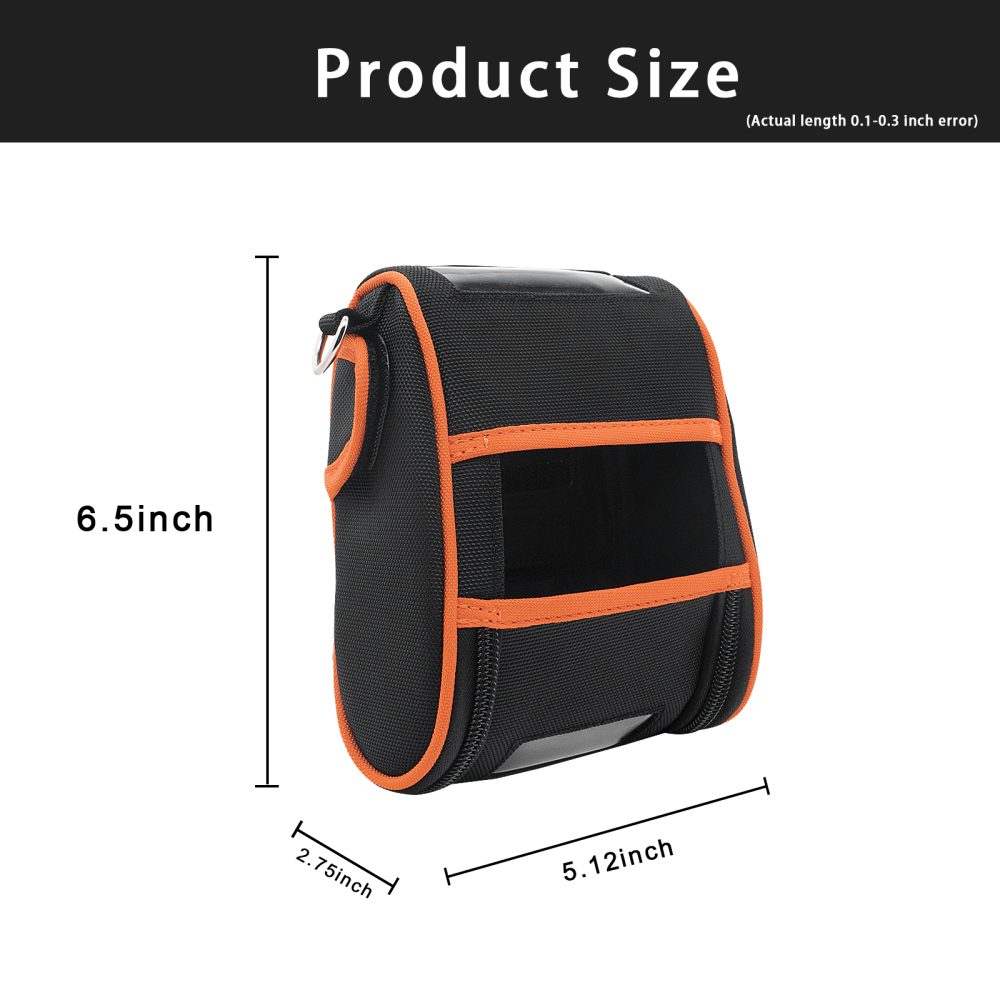 Printer Bag with Shoulder Belt Holster for Zebra ZQ510 ZQ511 Thermal Label Printers - Image 4