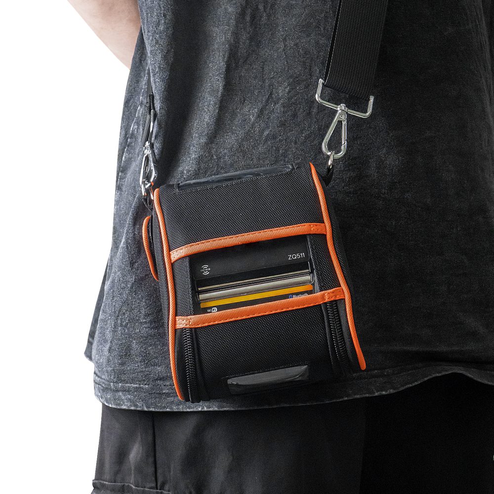 Printer Bag with Shoulder Belt Holster for Zebra ZQ510 ZQ511 Thermal Label Printers - Image 5