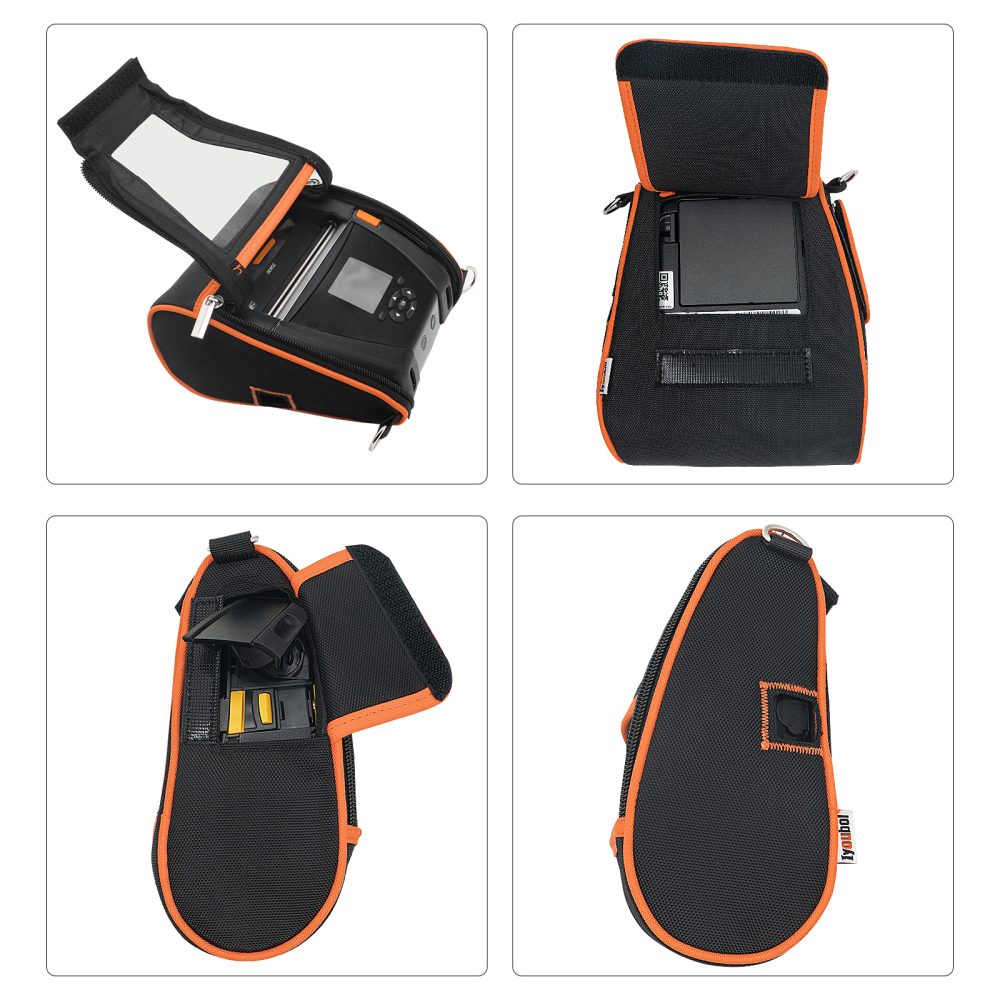 Printer Bag with Shoulder Belt Holster for Zebra ZQ630 QLN420 Thermal Label Printers - Image 3