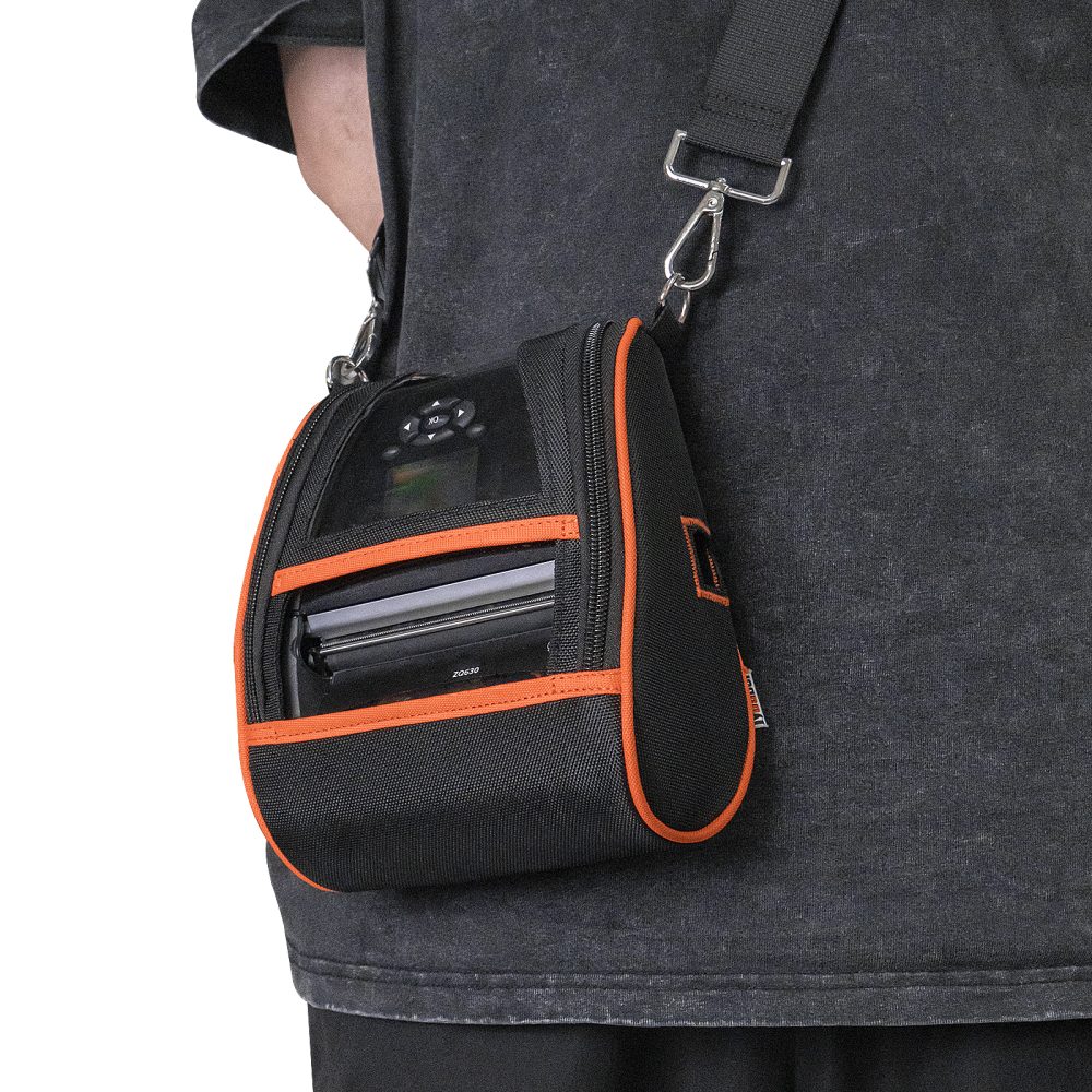 Printer Bag with Shoulder Belt Holster for Zebra ZQ630 QLN420 Thermal Label Printers - Image 5
