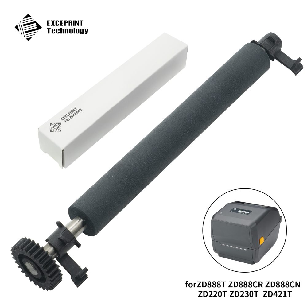 Platen Roller Replacement for Zebra ZD888T ZD888CR ZD888CN ZD220T ZD230T ZD421T 203dpi/300dpi (P1112640-216/P1112640-217)