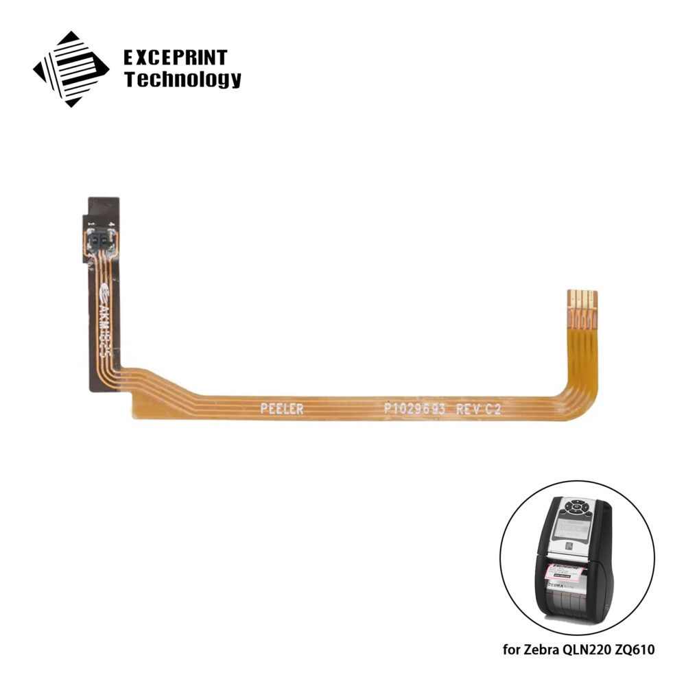 Peeler Bail with Label Present Sensor Flex Cable for Zebra QLN220 ZQ610 ZR628 Mobile Printer（P1029693）
