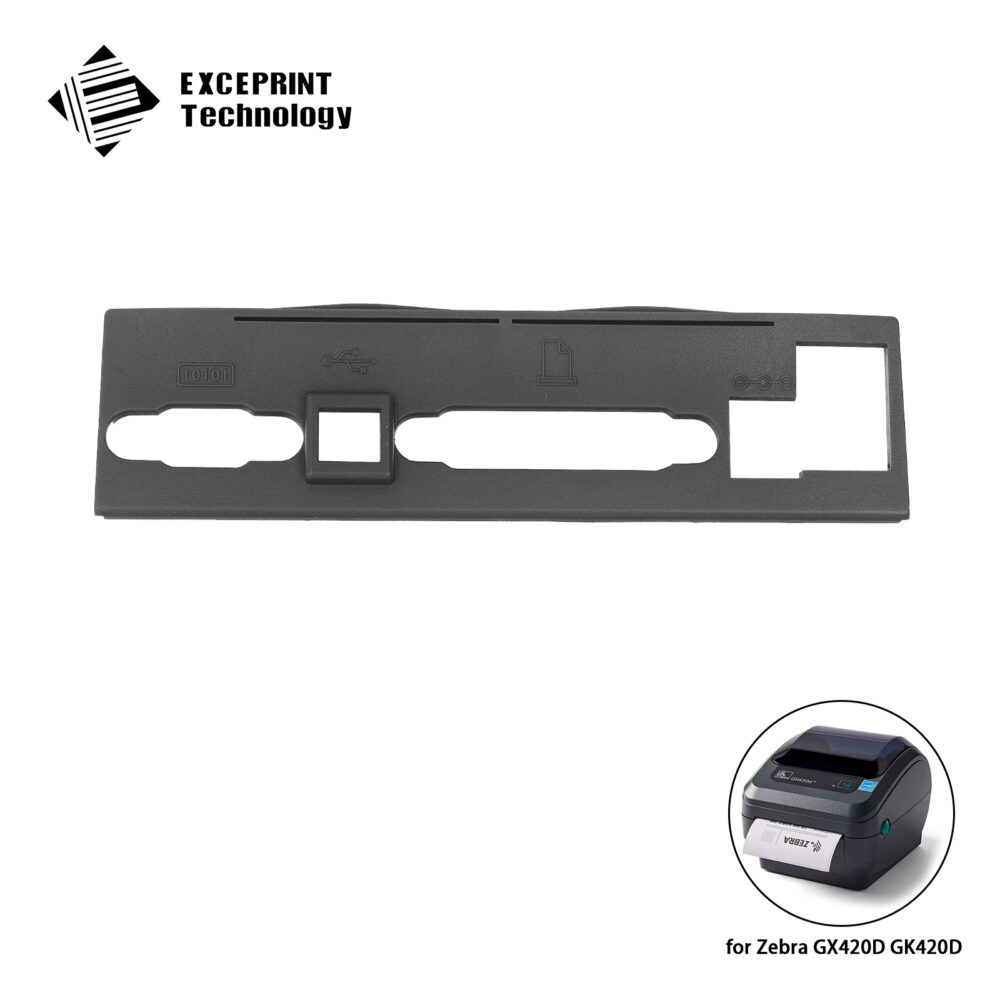 Back Panel, USB/Serial/Ethernet (Direct Thermal) for Zebra GK420d, GX420d, ZP450, ZP455, ZP500, ZP505 (105934-086)