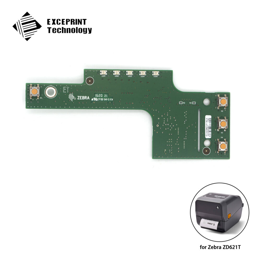 Control Panel PCBA with LCD for Zebra ZD621 (P1112640-228)