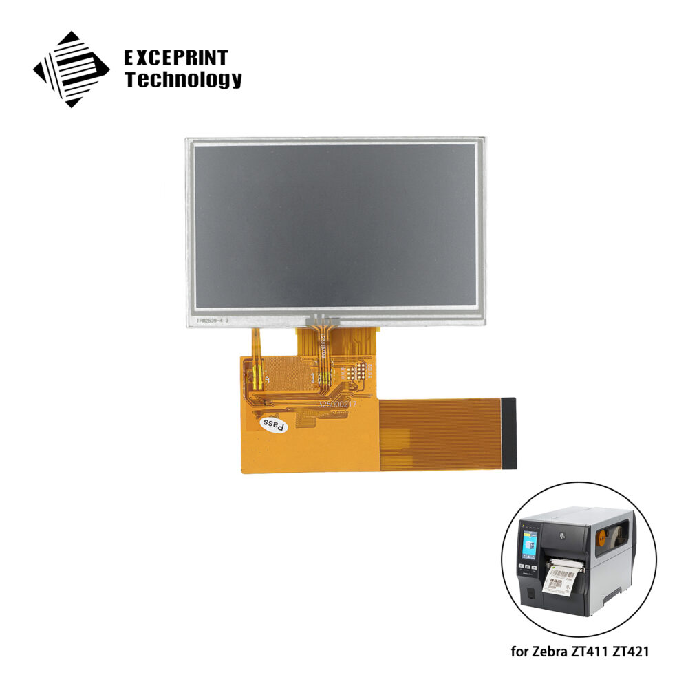 Touch Screen with LCD Replacement For Zebra ZT411 ZT421