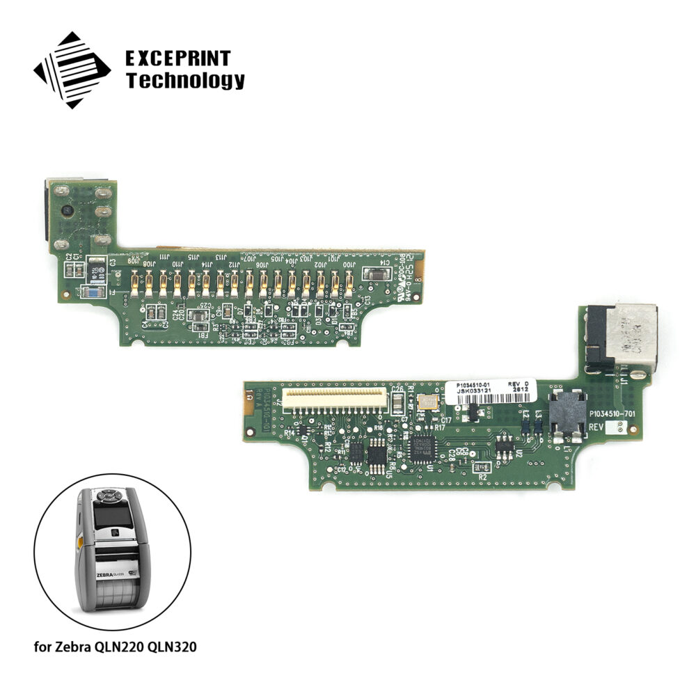 Power PCB Replacement for Zebra QLN220 QLN320 Mobile Printer (P1034510-01)