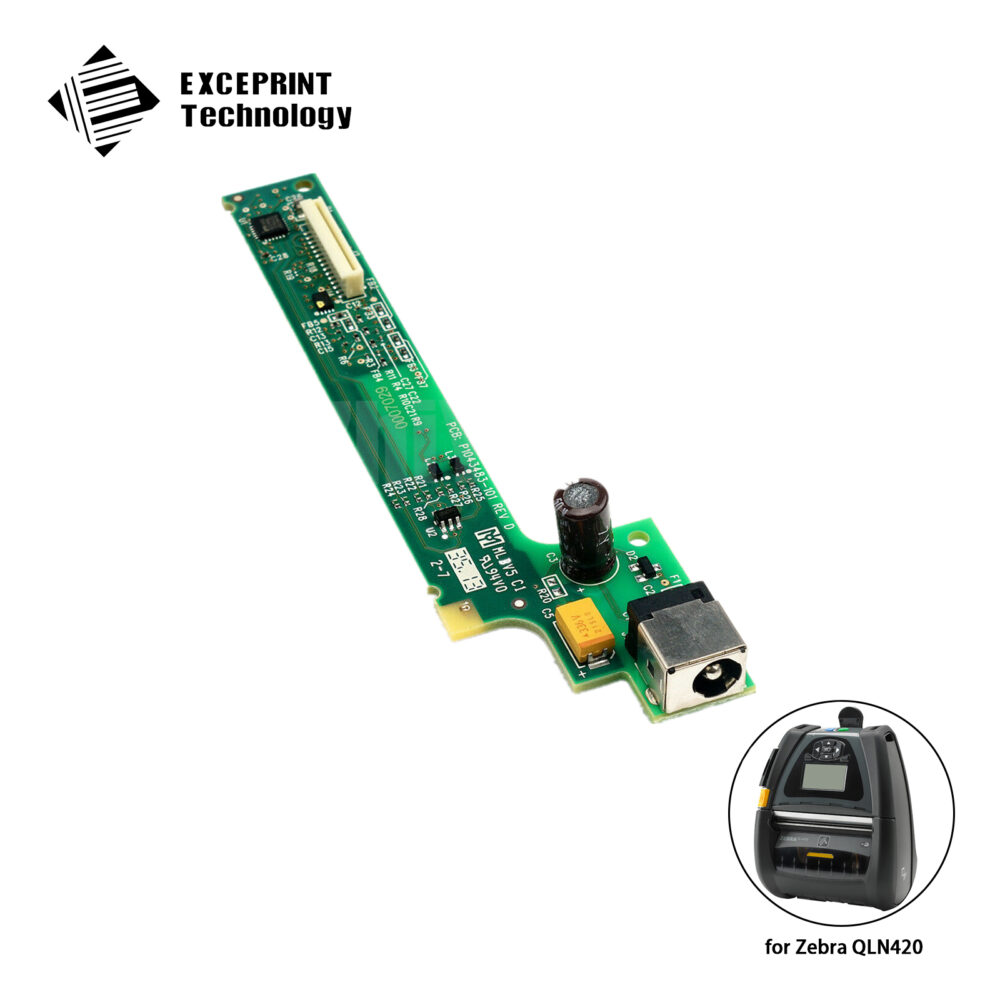 Power PCB (P1062833-02) Replacement for Zebra QLN420 ZQ630 Mobile Printer