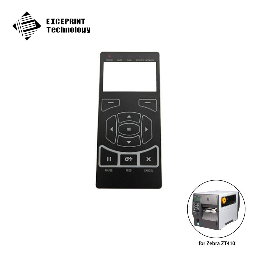 Keypad Overlay for Zebra ZT410