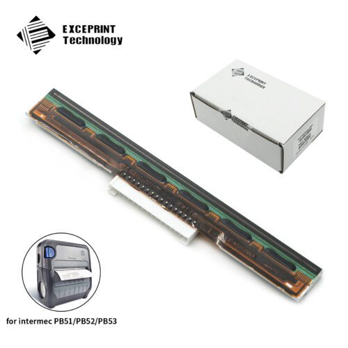 Exceprint Printhead Compatible with Intermec PB50 PB51 Printhead 203dpi Thermal Label Printer (PN:715-508-001)