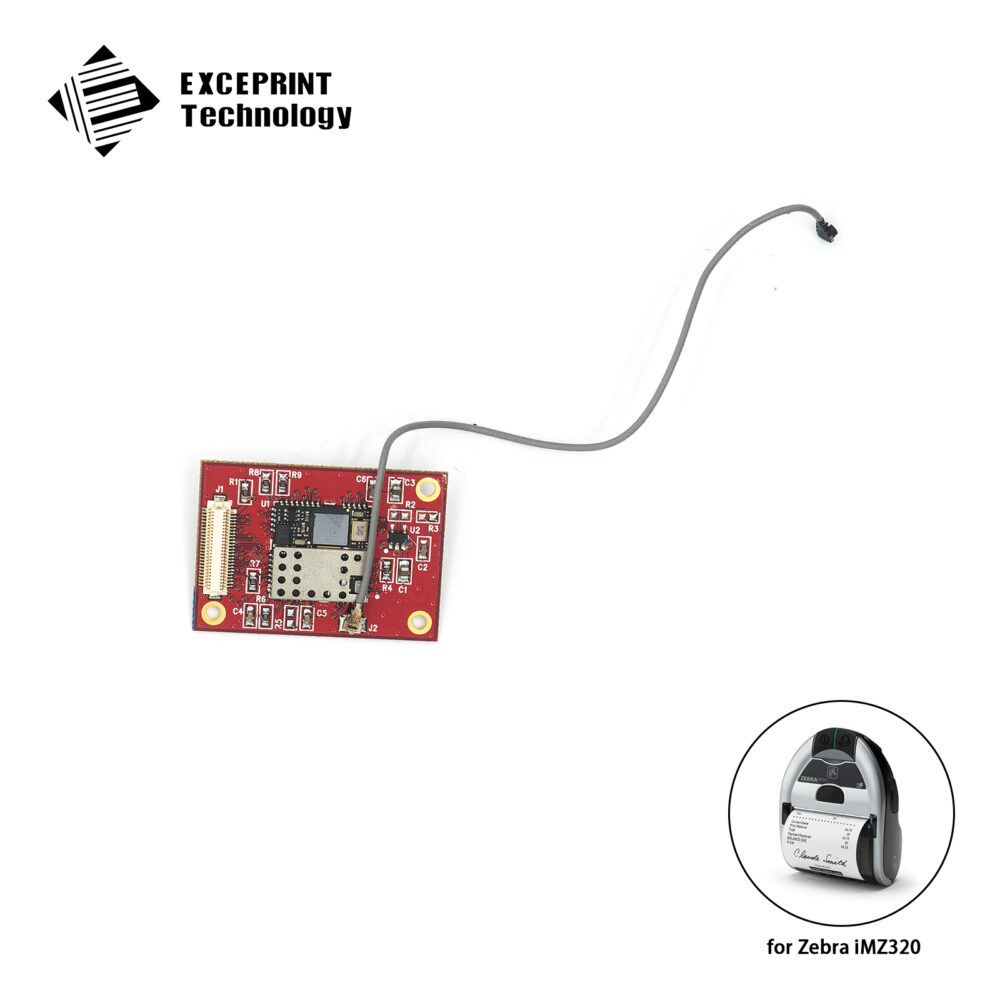 Wifi PCB Replacement for Zebra QL220  Plus, QL320 Plus , iMZ320 Part Number: CX17544-G1