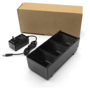 3-Slot Battery Charger Cradle with power supply for Zebra QLN220 QLN320 QLN420 ZQ610 ZQ620 ZQ630 ZQ510 ZQ520