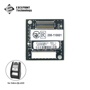 PCB 802.11N/BT3 (208-110001) for Zebra QLN220 QLN320 QLN420 ZQ510 ZQ520 ZR628 RW420 Mobile Printer (P1050667-012)