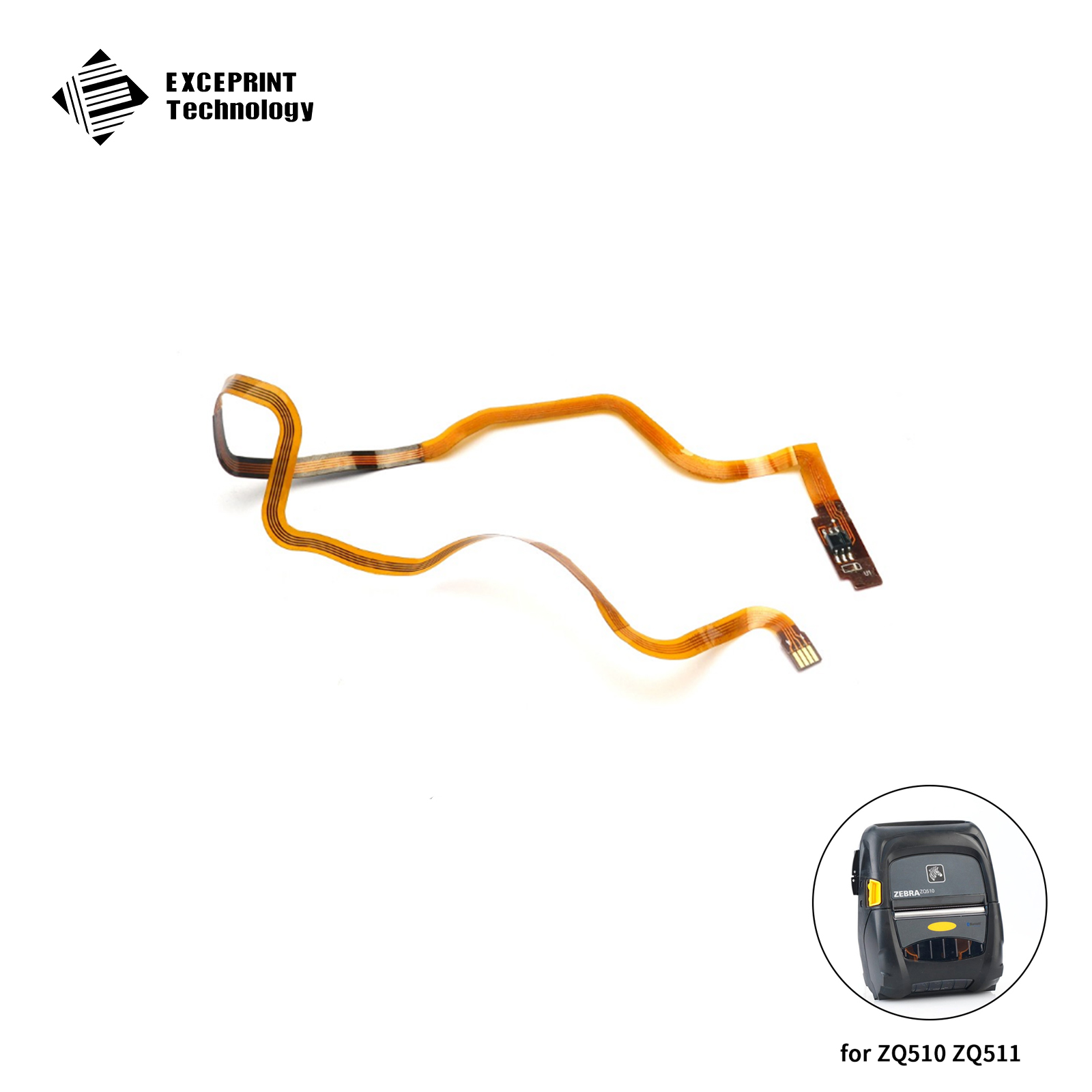 Bar Sensor Flex Cable (P1073974) Replacement for Zebra ZQ510