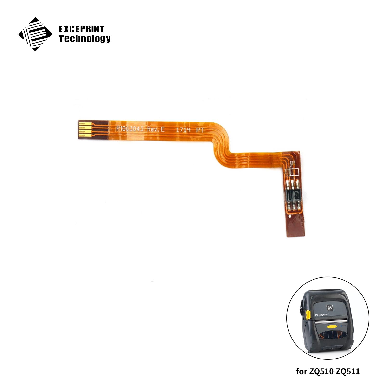 Peeler Sensor Flex Cable Replacement for Zebra ZQ510 ZQ511 (P1063043)