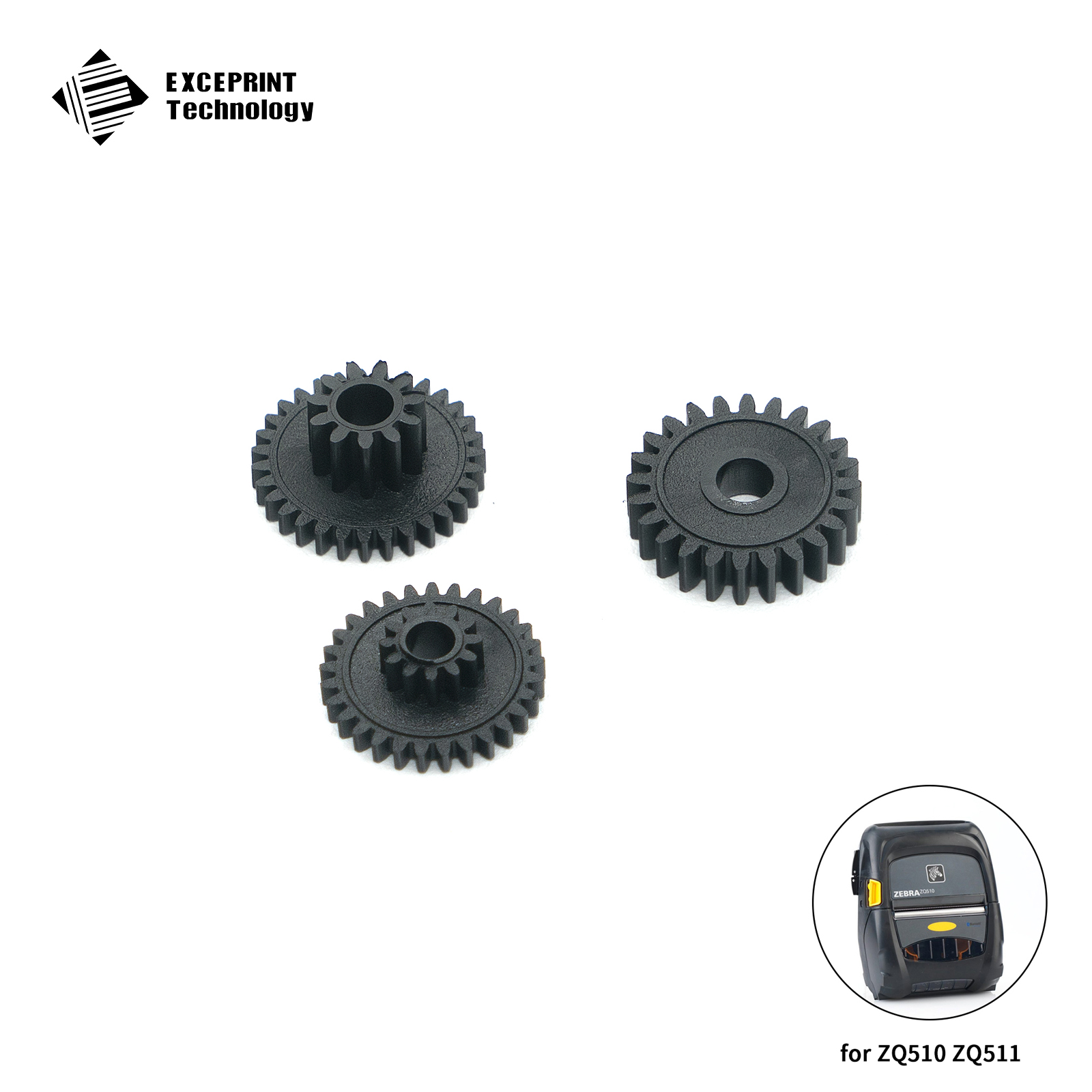 Gear( 3 pieces per ser ) Replacement for Zebra ZQ510
