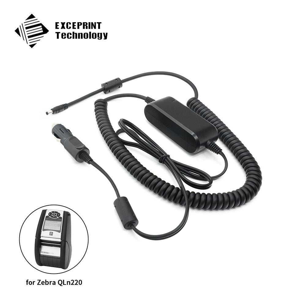 Car Charger for Zebra QLN220 QLN320 QLN420