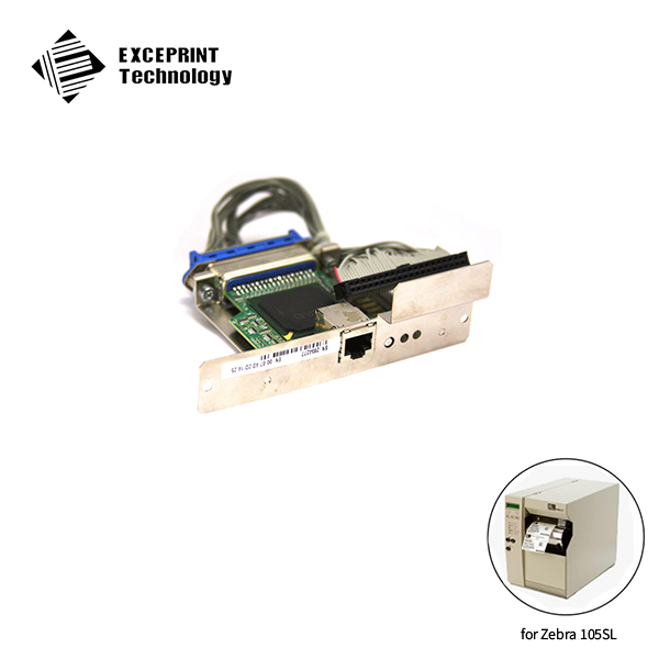 Ethernet Print Server Network Card Replacement for Zebra 105SL (P/N: G47480)