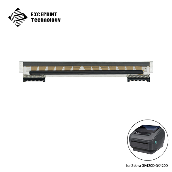 Printhead, 203dpi (Direct Thermal) for Zebra GK420d, GX420d, ZP450, ZP455, ZP500, ZP505(105934-037)