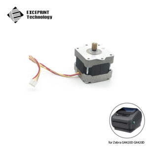 Motor Assy., 203dpi (Thermal Transfer) for Zebra GK420d, GX420d, ZP450, ZP455, ZP500, ZP505 (P1027135-043)