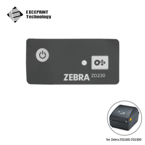 Nameplate for Zebra ZD230D (P1080383-708)