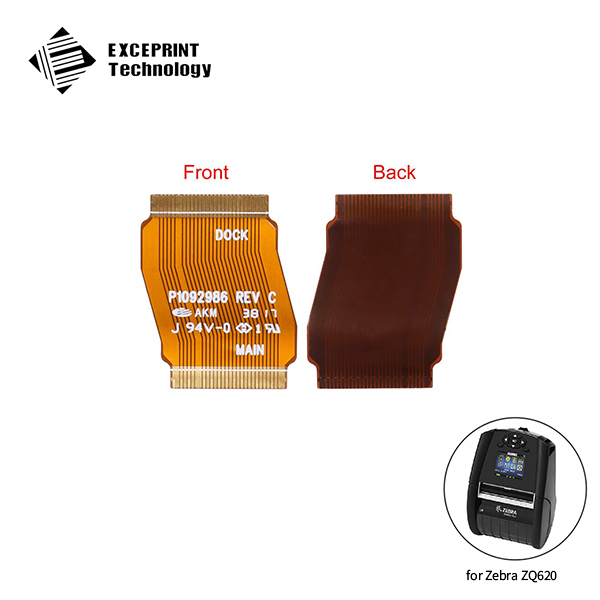 Motherboard to Dock Flex Cable for Zebra zq620 Mobile Printer (P1092986)